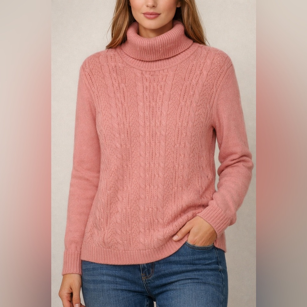 Ladies sweater pink Crazy Horse size large